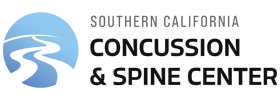 Southern California Concussion and Spine Center sidebar logo.
