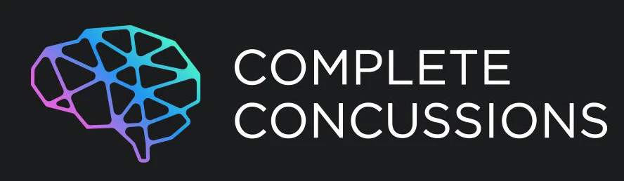 Black Complete Concussions logo.